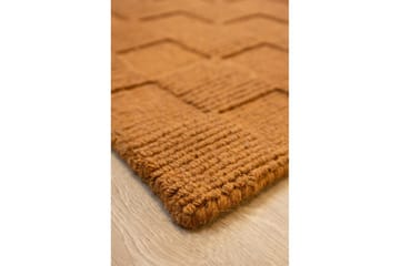 Sydney Ullmatta 200x200 cm - Orange - Textilier & mattor - Mattor - Modern matta - Ullmattor