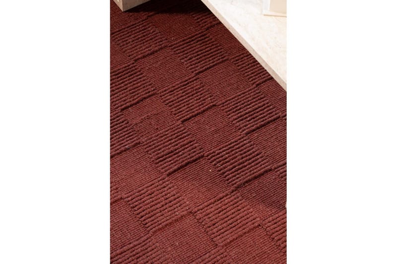 Sydney Ullmatta 200x200 cm - Röd - Textilier & mattor - Mattor - Modern matta - Ullmattor