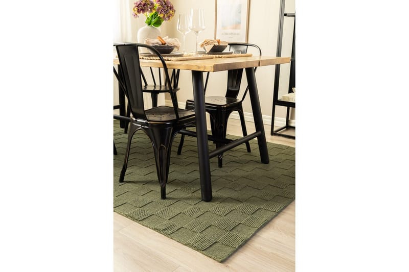 Sydney Ullmatta 200x300 cm - Grön - Textilier & mattor - Mattor - Modern matta - Ullmattor