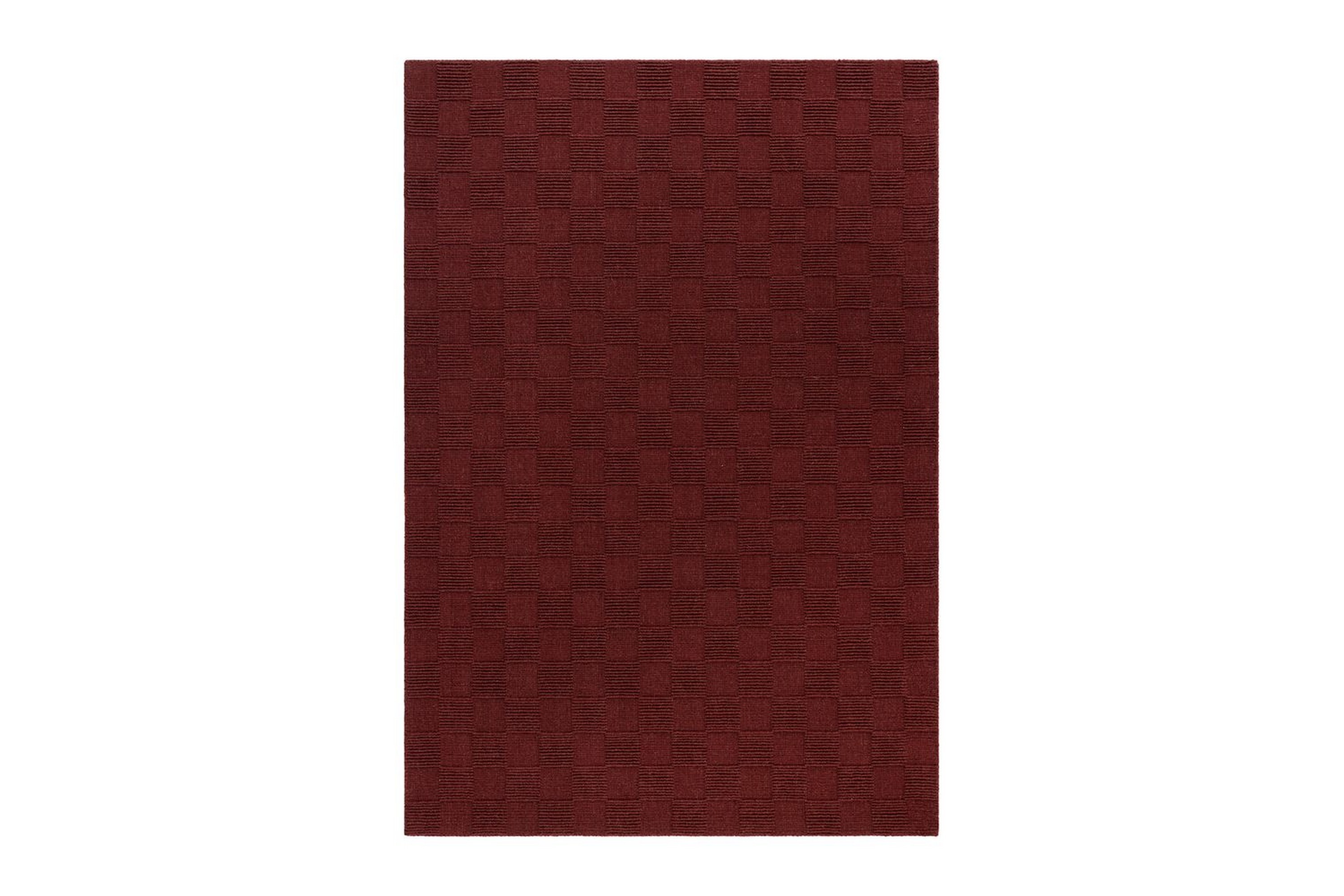 sydney ullmatta 200x300 cm - röd