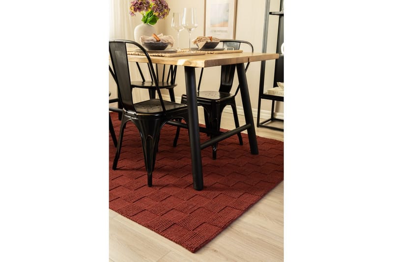 Sydney Ullmatta 200x300 cm - Röd - Textilier & mattor - Mattor - Modern matta - Ullmattor