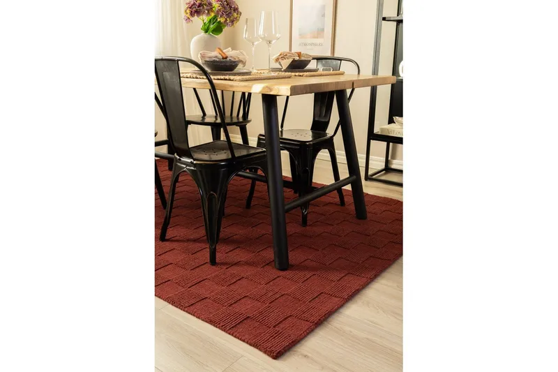 Sydney Ullmatta 240x340 cm - Röd - Textilier & mattor - Mattor - Modern matta - Ullmattor