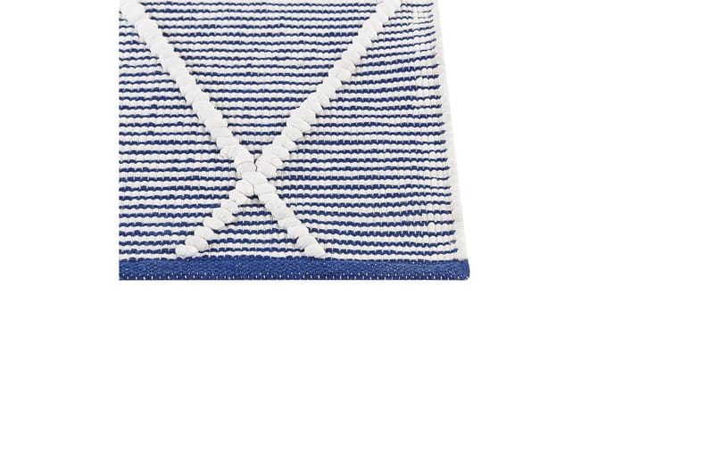 Synopa Ryamatta 80x150 cm - Svart/Vit - Textilier & mattor - Mattor - Modern matta - Bomullsmattor