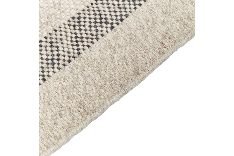 Tacettin Ullmatta 160x230 cm - Svart/Vit - Textilier & mattor - Mattor - Modern matta - Ullmattor