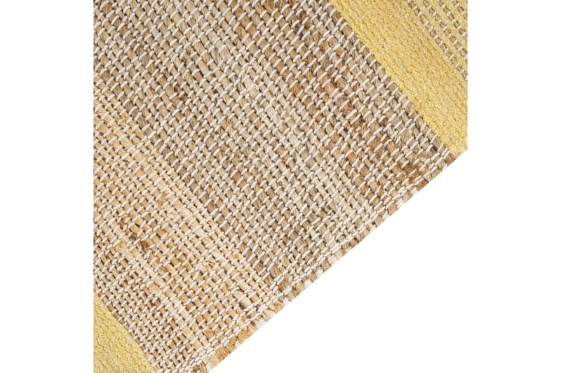 Talpur Gångmatta 80x300 cm - Gul - Textilier & mattor - Mattor - Modern matta - Jutemattor & sisalmattor