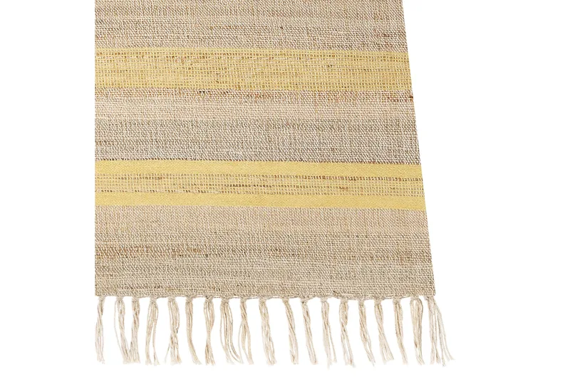 Talpur Gångmatta 80x300 cm - Gul - Textilier & mattor - Mattor - Modern matta - Gångmattor