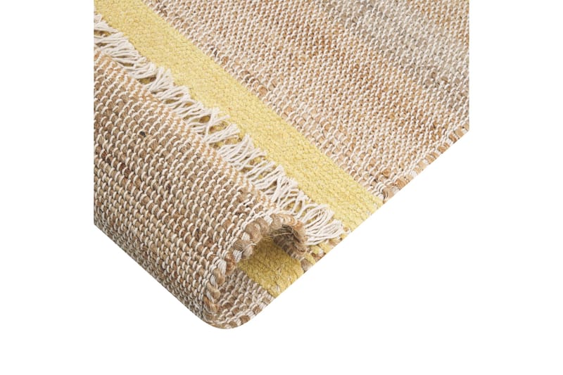 Talpur Gångmatta 80x300 cm - Gul - Textilier & mattor - Mattor - Modern matta - Jutemattor & sisalmattor