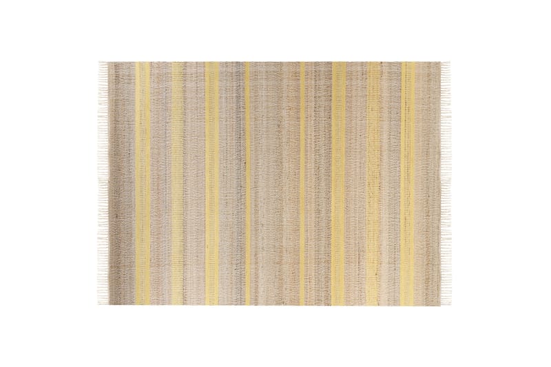 Talpur Jutematta 160x230 cm Gul - Textilier & mattor - Mattor - Modern matta - Gångmattor