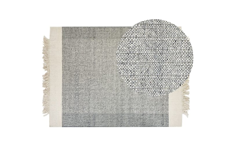 Tatlisu Ullmatta 140x200 cm - Grå - Textilier & mattor - Mattor - Modern matta - Ullmattor