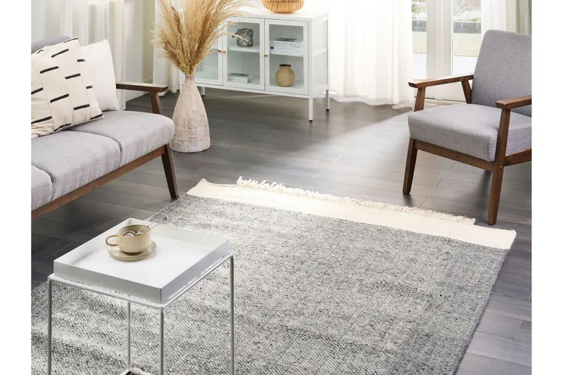 Tatlisu Ullmatta 160x230 cm - Grå - Textilier & mattor - Mattor - Modern matta - Ullmattor