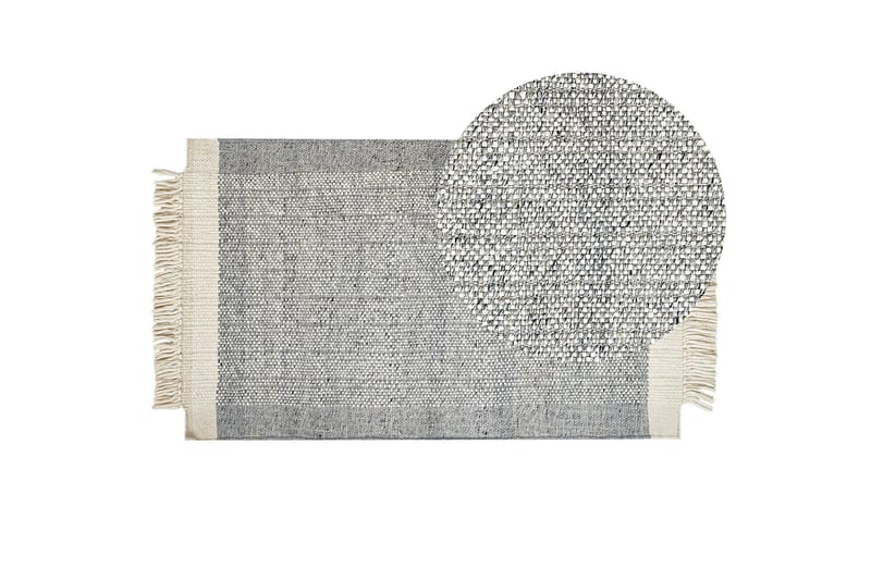 Tatlisu Ullmatta 80x150 cm - Grå - Textilier & mattor - Mattor - Modern matta - Ullmattor