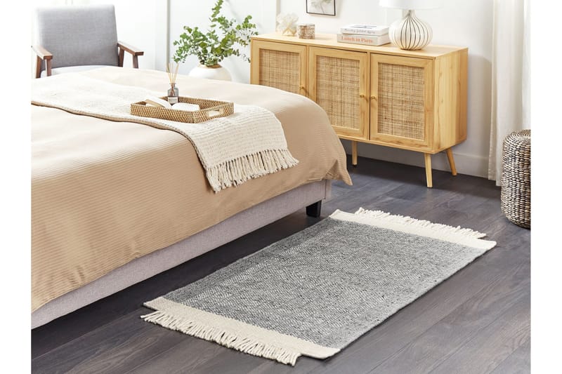 Tatlisu Ullmatta 80x150 cm - Grå - Textilier & mattor - Mattor - Modern matta - Ullmattor