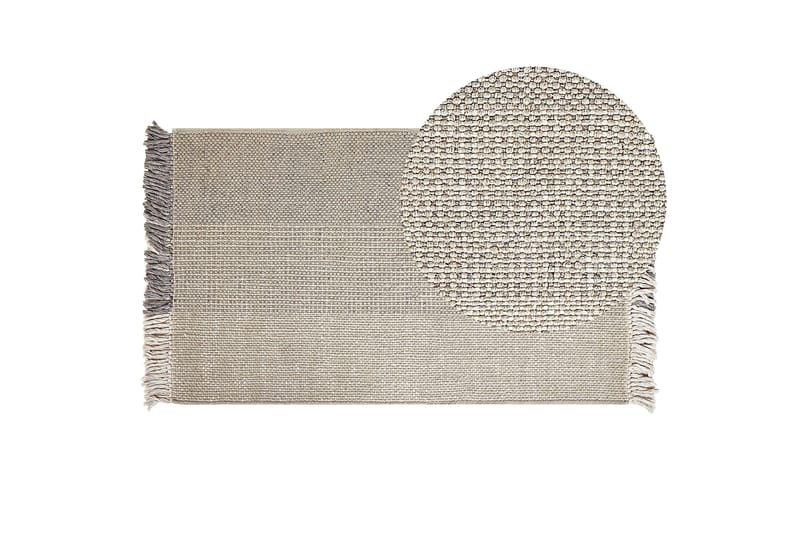 Tekeler Ullmatta 80x150 cm - Grå - Textilier & mattor - Mattor - Modern matta - Ullmattor