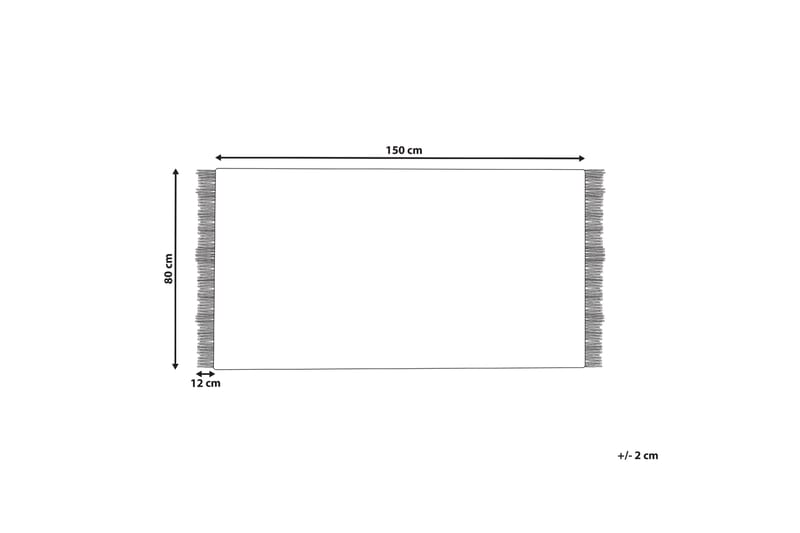 Tekeler Ullmatta 80x150 cm Grå - Textilier & mattor - Mattor - Modern matta - Ullmattor
