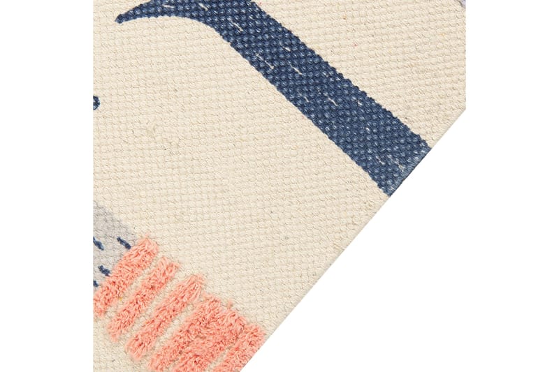 Temiaj Bomullsmatta 80x150 cm - Beige - Textilier & mattor - Mattor - Modern matta - Bomullsmattor