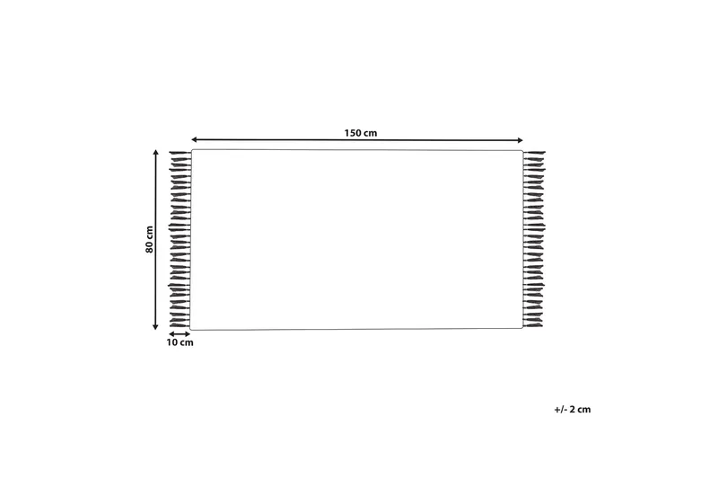 Terkos Jutematta 80x150 cm - Beige - Textilier & mattor - Mattor - Modern matta - Jutemattor & sisalmattor