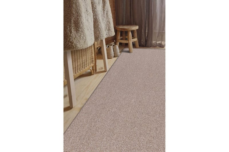 Titan Tuftad matta 80x250 cm - Beige - Textilier & mattor - Mattor - Modern matta - Friezemattor