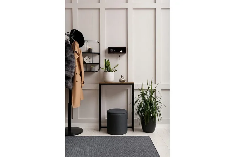 Titan Tuftad matta 80x320 cm - Grå - Textilier & mattor - Mattor - Modern matta - Friezemattor