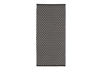 TJÖRN  Ullmatta 75x250 cm Rektangulär Svart