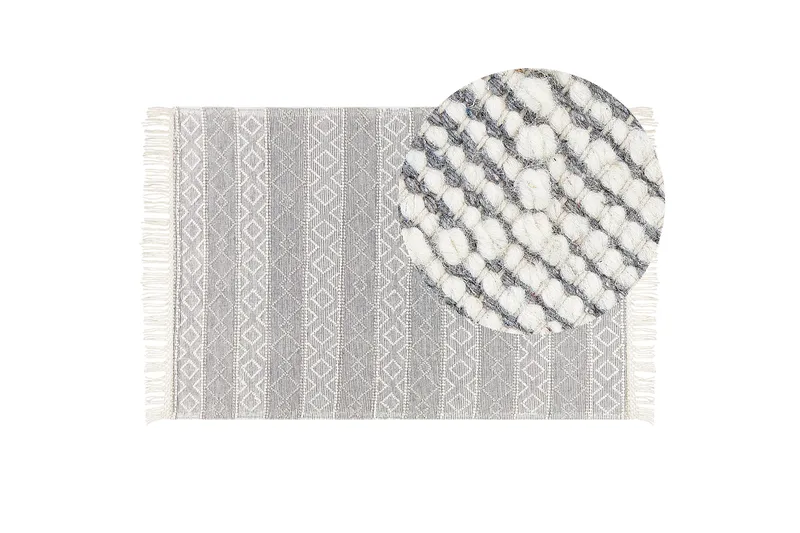 Tonya Ullmatta 160x230 cm - Grå - Textilier & mattor - Mattor - Modern matta - Ullmattor