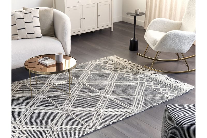 Toprakkale Ullmatta 160x230 cm, Grå