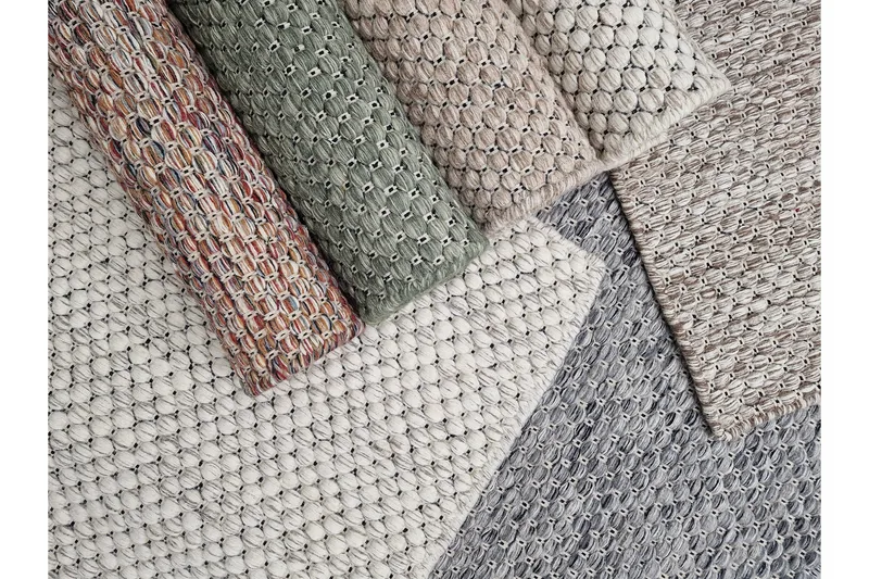 Torekov Ullmatta Ø200 cm Rund - Creme - Textilier & mattor - Mattor - Modern matta - Ullmattor