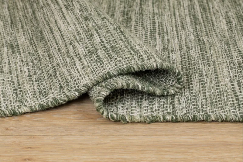 Torsby Ullmatta 140x200 cm Rektangulär - Grön - Textilier & mattor - Mattor - Modern matta - Ullmattor