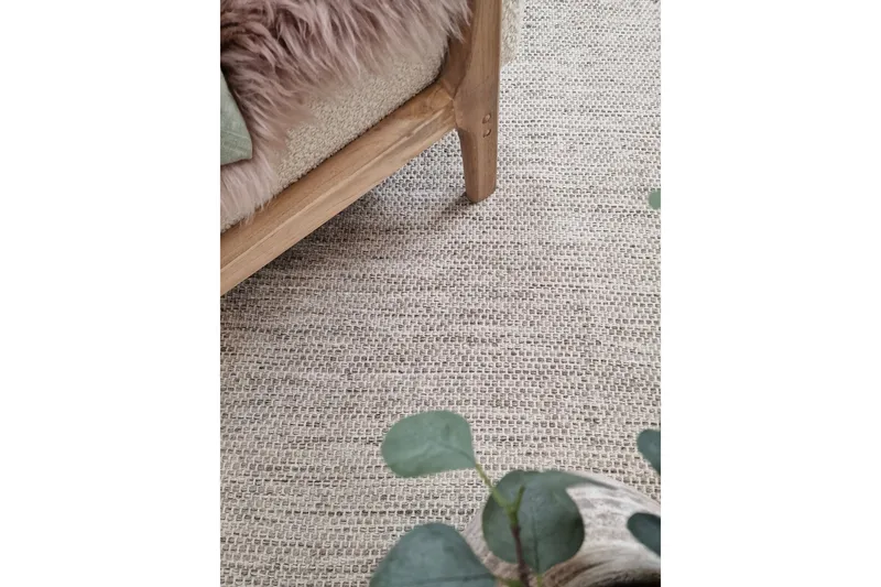 Torsby Ullmatta 160x230 cm Rektangulär - Beige - Textilier & mattor - Mattor - Modern matta - Ullmattor