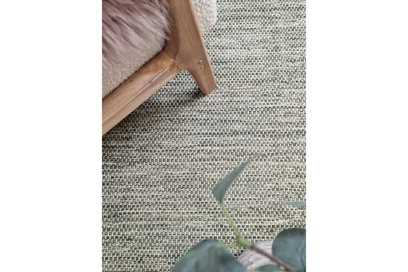 Torsby Ullmatta 160x230 cm Rektangulär - Grön - Textilier & mattor - Mattor - Modern matta - Ullmattor