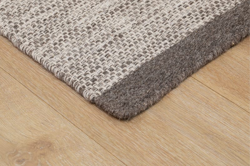 Torsby Ullmatta 160x230 cm Rektangulär - Taupe - Textilier & mattor - Mattor - Modern matta - Ullmattor