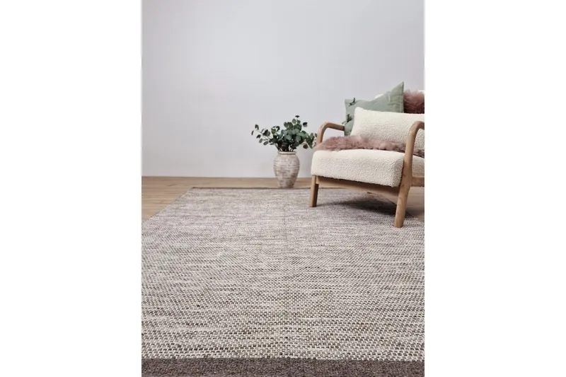 Torsby Ullmatta 160x230 cm Rektangulär - Taupe - Textilier & mattor - Mattor - Modern matta - Ullmattor