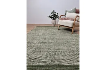 Torsby Ullmatta 200x290 cm Rektangulär - Grön - Textilier & mattor - Mattor - Modern matta - Ullmattor