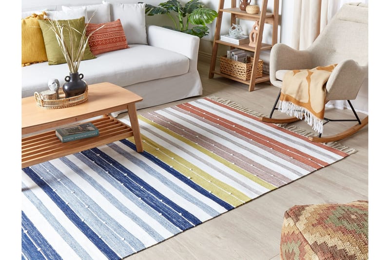 Tozakli Ryamatta 160x230 cm - Blå - Textilier & mattor - Mattor - Utomhusmattor