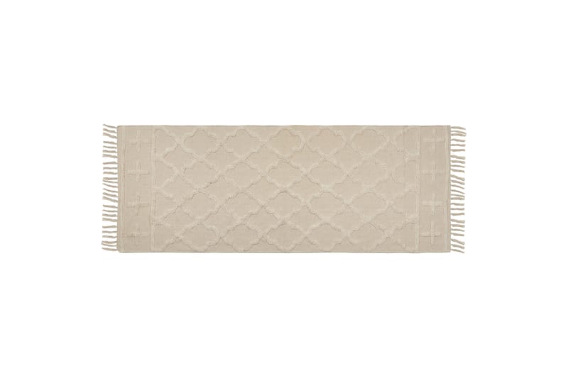 Tozlu Bomullsmatta 80x230 cm Beige - Textilier & mattor - Mattor - Modern matta - Bomullsmattor
