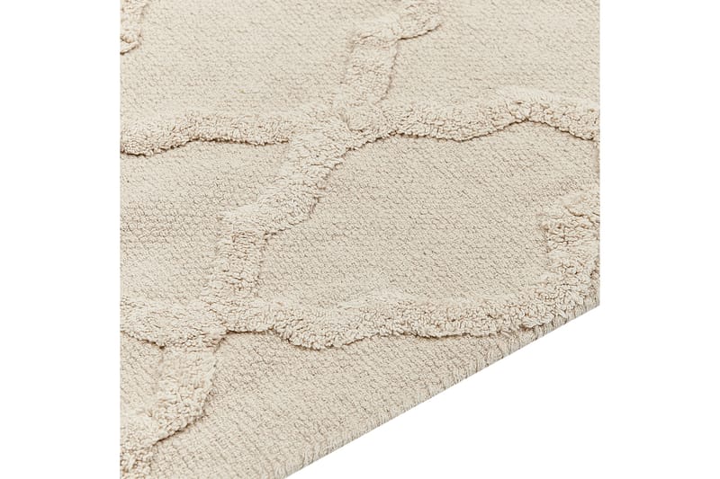 Tozlu Bomullsmatta 80x230 cm Beige - Textilier & mattor - Mattor - Modern matta - Bomullsmattor