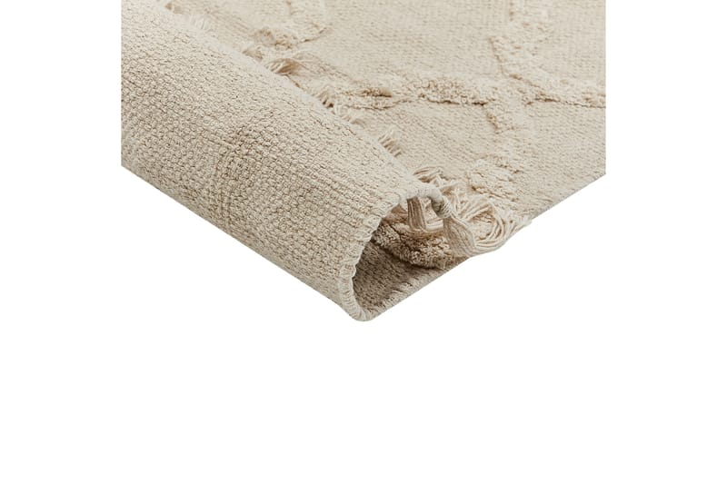 Tozlu Bomullsmatta 80x230 cm Beige - Textilier & mattor - Mattor - Modern matta - Bomullsmattor
