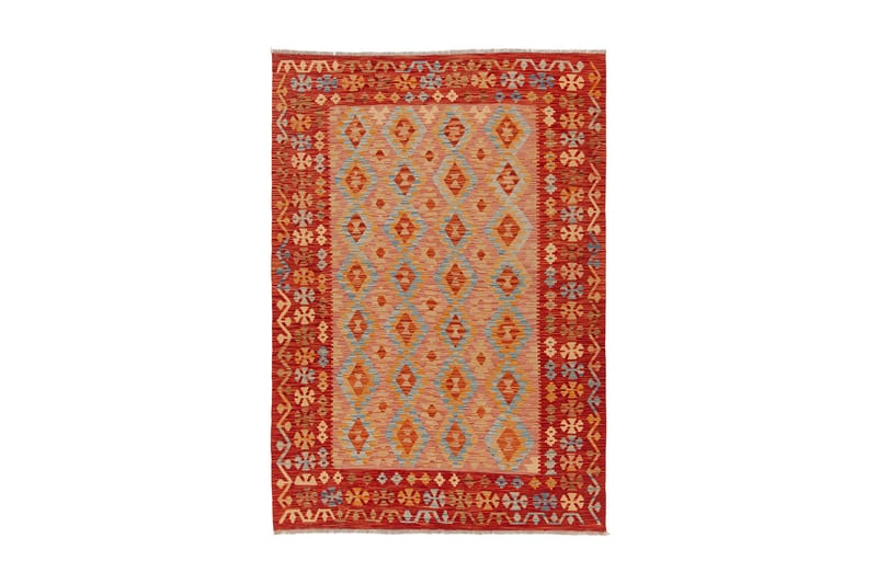 TRADITIONAL AFG KELIM TK1 Ullmatta 80x300 cm Flerfärgad - Ullmattor