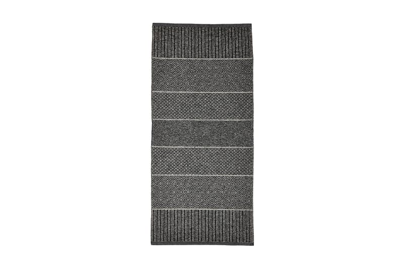 ALICE Matta Mix 70x100 cm PVC/Bomull/Polyester Grafit - Horredsmattan - Textilier & mattor - Mattor - Modern matta - Trasmattor