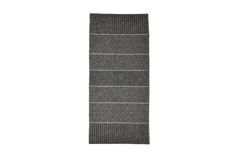 ALICE Matta Mix 70x250 cm PVC/Bomull/Polyester Grafit - Horredsmattan - Textilier & mattor - Mattor - Modern matta - Trasmattor