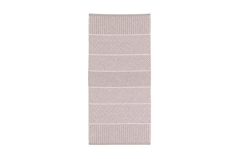 ALICE Matta Mix 70x250 cm PVC/Bomull/Polyester Rosa - Horredsmattan - Textilier & mattor - Mattor - Modern matta - Trasmattor