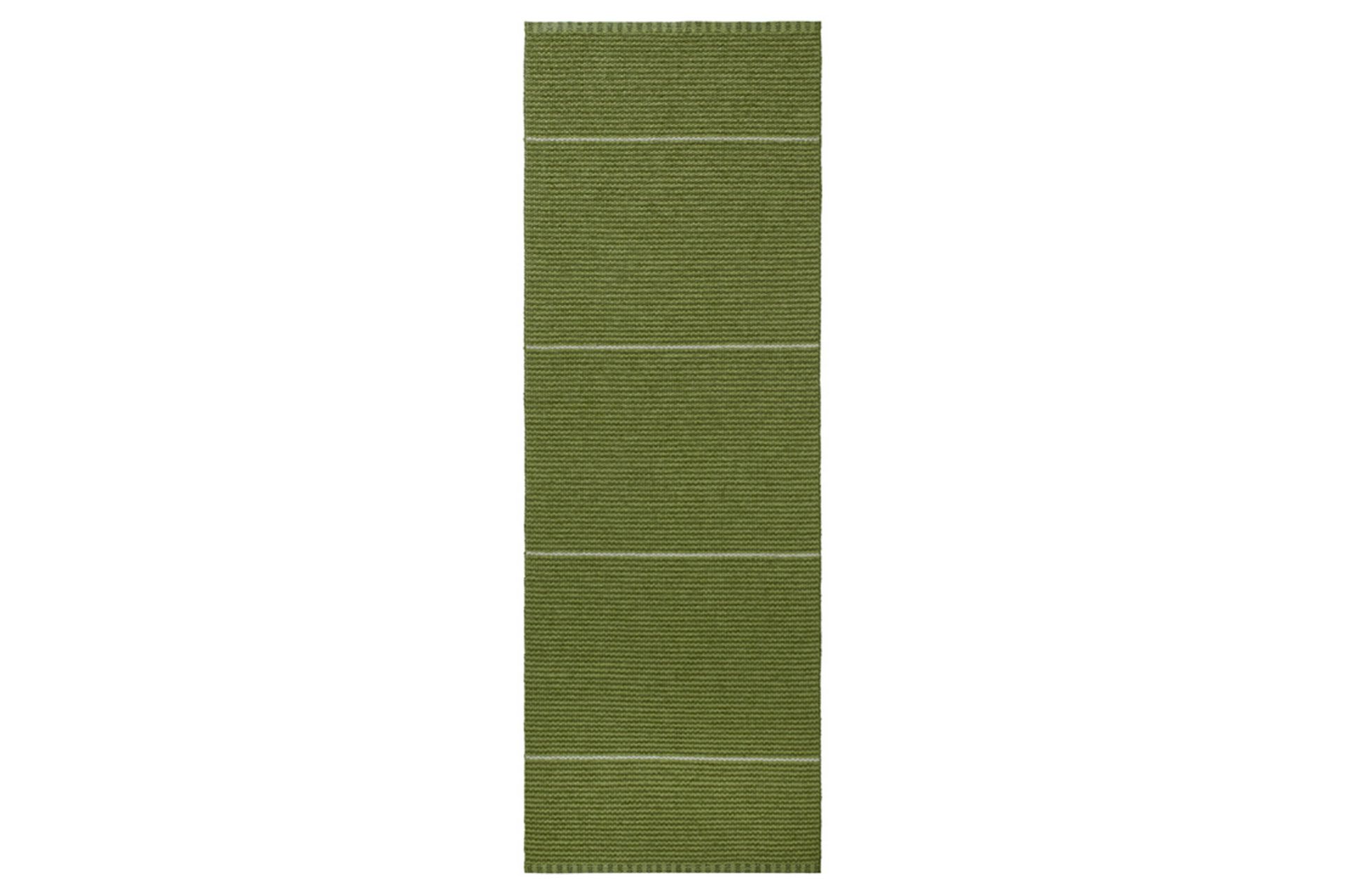 CLEO Trasmatta 70x150 cm Olivgrön - Horredsmattan - Textilier & mattor - Mattor - Modern matta - Trasmattor