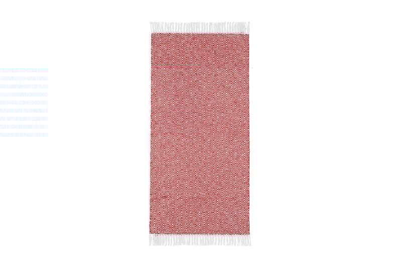 GOOSE Matta Mix 150x200 PVC/Bomull/Polyester Röd - Horredsmattan - Textilier & mattor - Mattor - Modern matta - Trasmattor