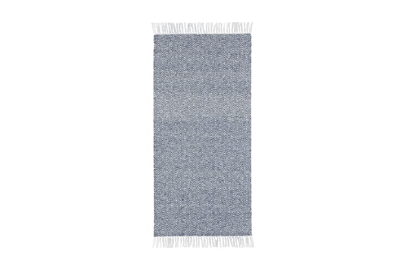 GOOSE Matta Mix 170x200 PVC/Bomull/Polyester Blå - Horredsmattan - Textilier & mattor - Mattor - Modern matta - Trasmattor