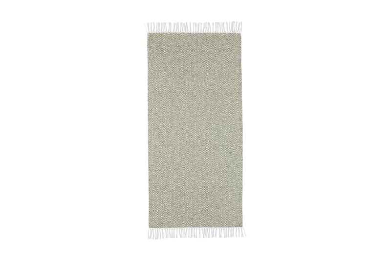 GOOSE Matta Mix 70x100 PVC/Bomull/Polyester Grön - Horredsmattan - Trasmattor