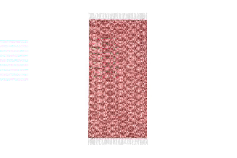 GOOSE Matta Mix 70x250 PVC/Bomull/Polyester Röd - Horredsmattan - Textilier & mattor - Mattor - Modern matta - Trasmattor