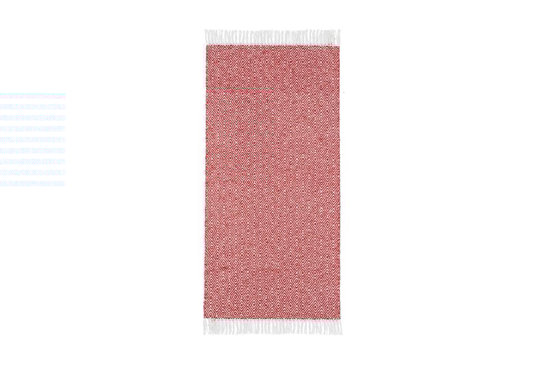 GOOSE Matta Mix 70x300 PVC/Bomull/Polyester Röd - Horredsmattan - Textilier & mattor - Mattor - Modern matta - Trasmattor