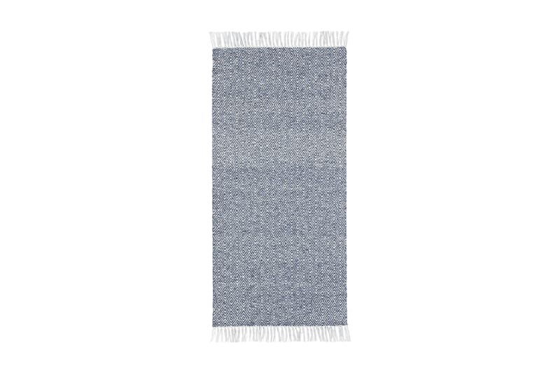 GOOSE Matta Mix 70x50 PVC/Bomull/Polyester Blå - Horredsmattan - Textilier & mattor - Mattor - Modern matta - Trasmattor
