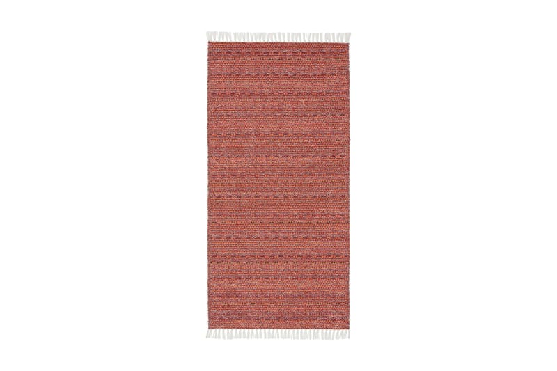 SVEA Matta Mix 150x220 PVC/Bomull/Polyester Röd - Horredsmattan - Textilier & mattor - Mattor - Modern matta - Trasmattor