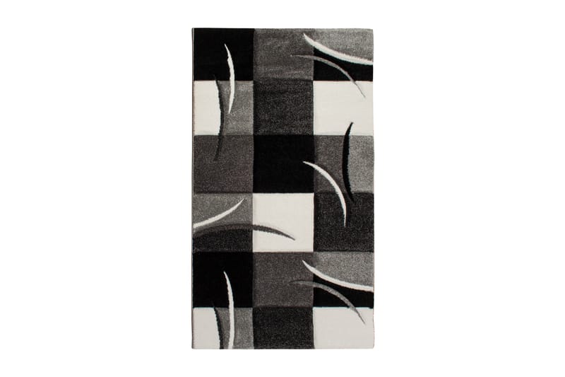 TRELEW Patch Friezematta Rund 120 Svart - Friezemattor - Wiltonmattor - Stora mattor