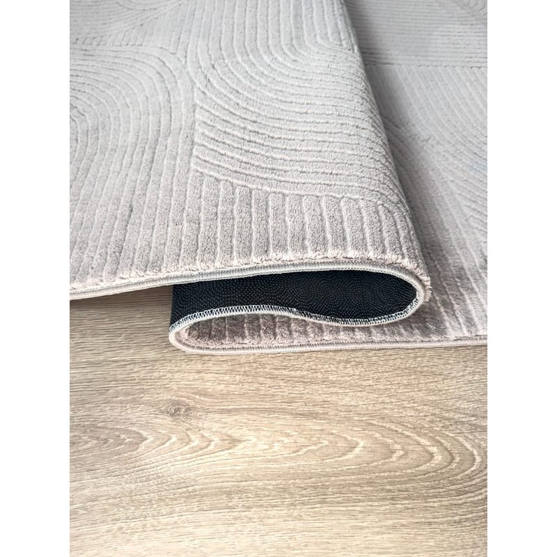 Tvättbar Matta Castello Art - Grå - Textilier & mattor - Mattor - Modern matta - Trasmattor